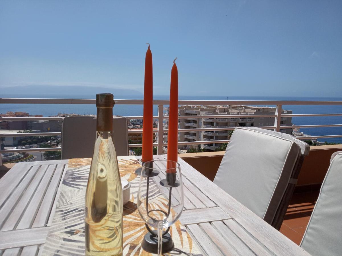 شقة Apartamento Naranja, Incredible Ocean View بويرتو دي سانتياغو المظهر الخارجي الصورة