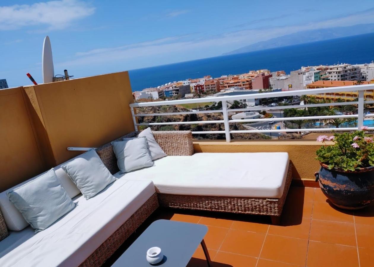 شقة Apartamento Naranja, Incredible Ocean View بويرتو دي سانتياغو المظهر الخارجي الصورة